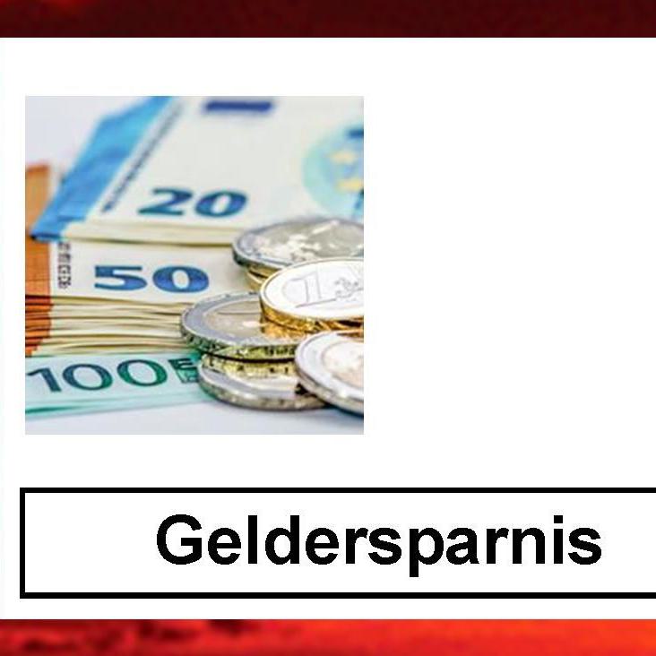 Kachel Geldersparnis mit Rahmen